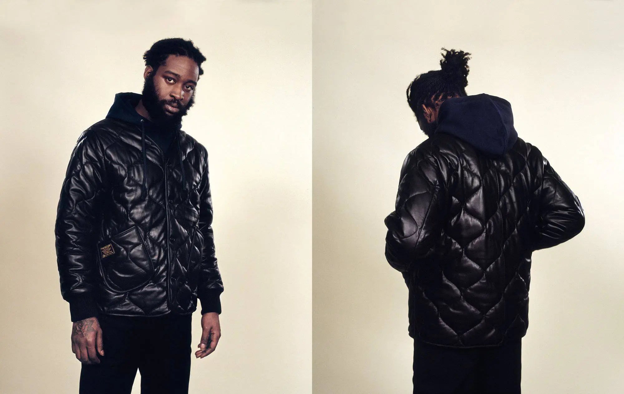 Patta M-65 Leather Liner Jacket - Patta
