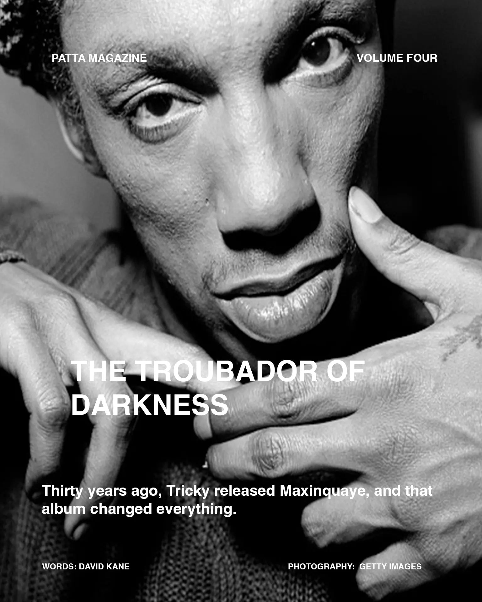 Tricky for Patta Magazine - Patta