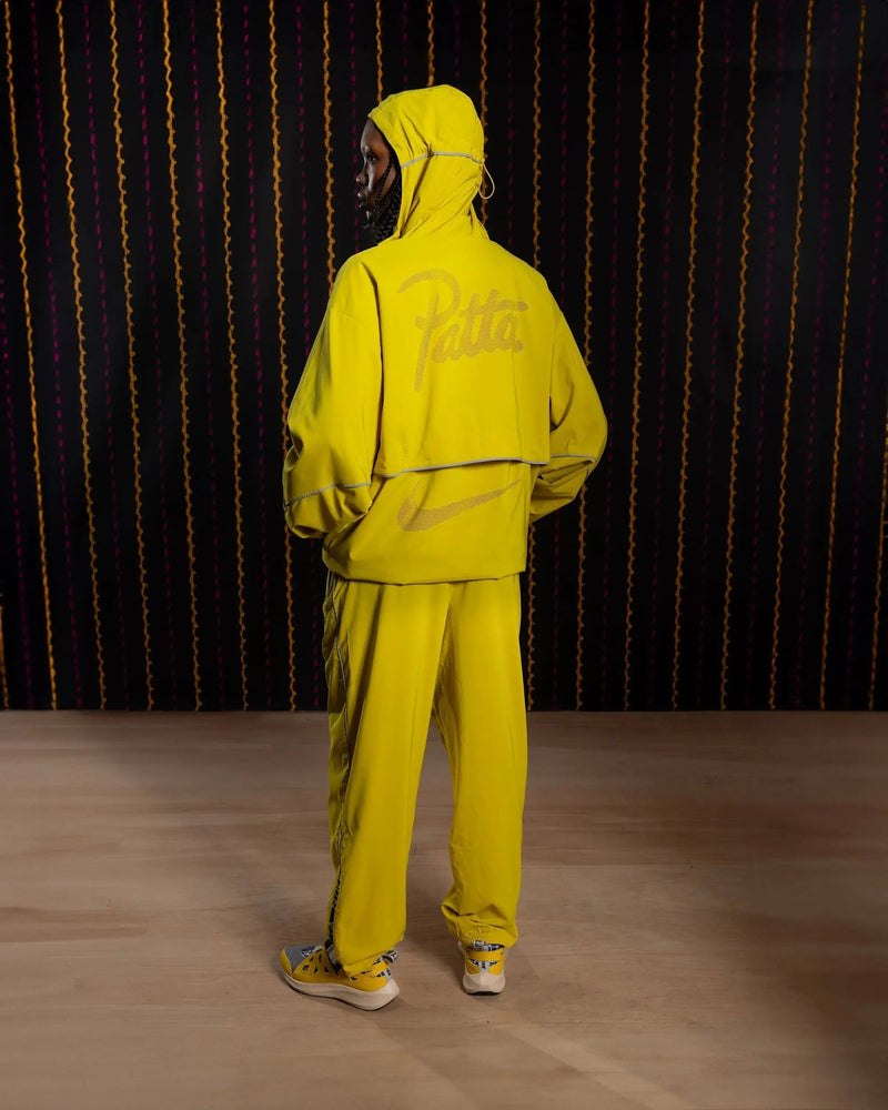 Nike x Patta Running Team Hooded Track Jacket (Saffron Quartz) - Patta