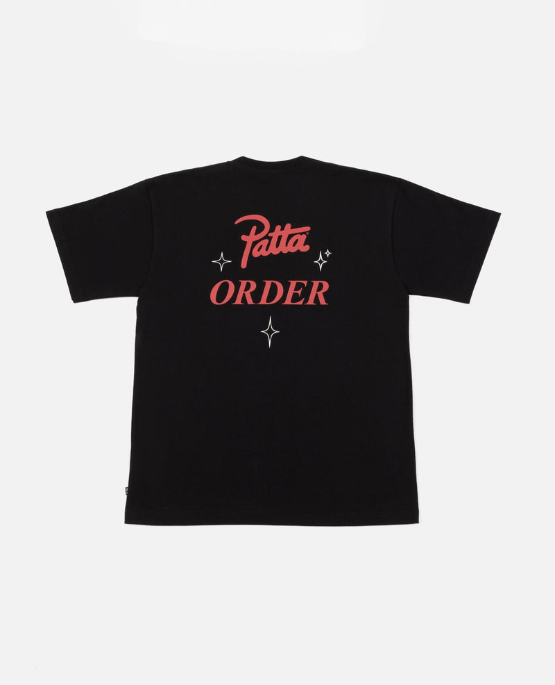 Patta x Order Poster T-Shirt (Black) - Patta