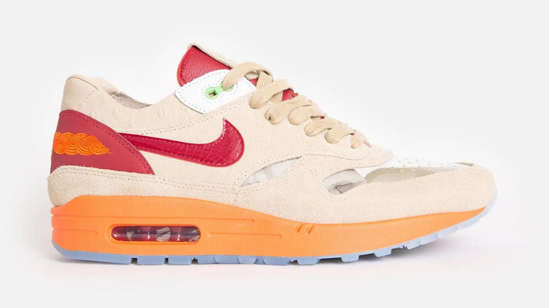 Nike X Clot Air Max 1 (Net/Deep Red-Orange Blaze) - Patta