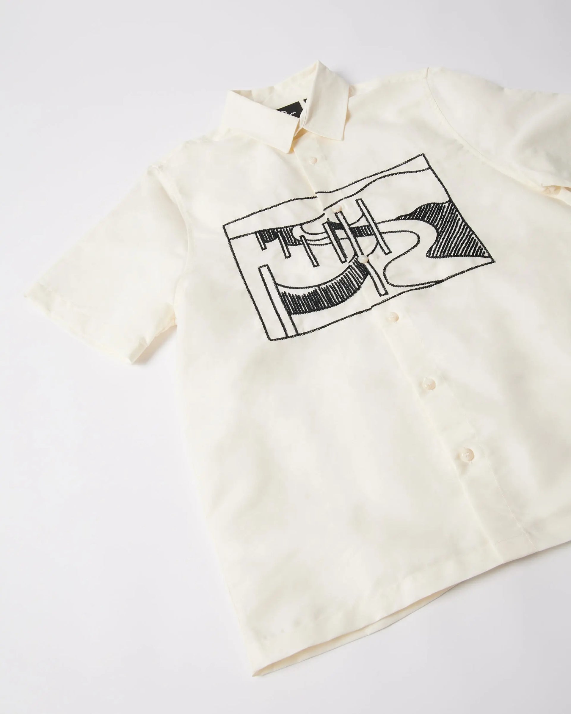 ByParra The Dunes Short Sleeve Shirt (Off White) ByParra