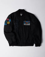 By Parra All the best varsity jacket (Black) By Parra