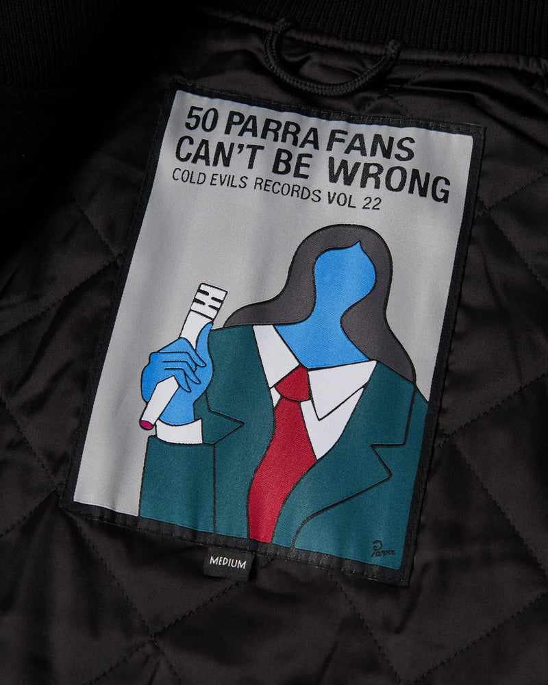 By Parra All the best varsity jacket (Black) By Parra