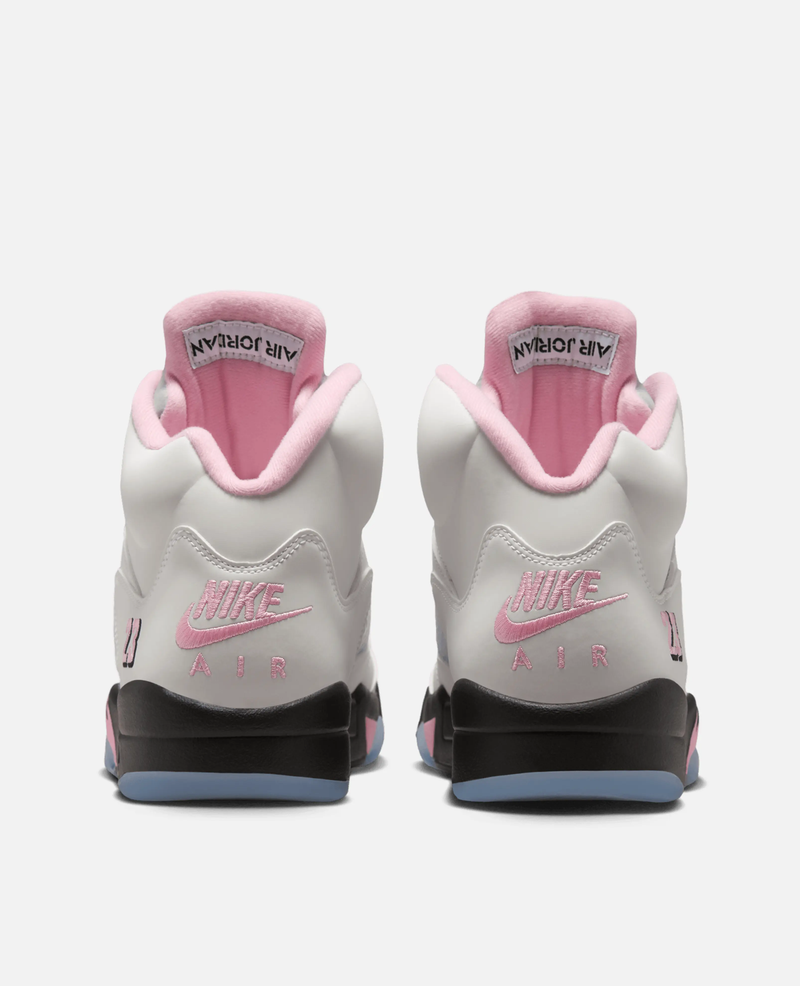 Nike Air Jordan 5 Retro "Medium Soft Pink" (White/Med Soft Pink-Black) Nike