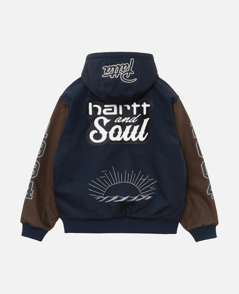 Patta x Carhartt OG Active Jacket (Dark Navy/Tobacco) Patta x Carhartt