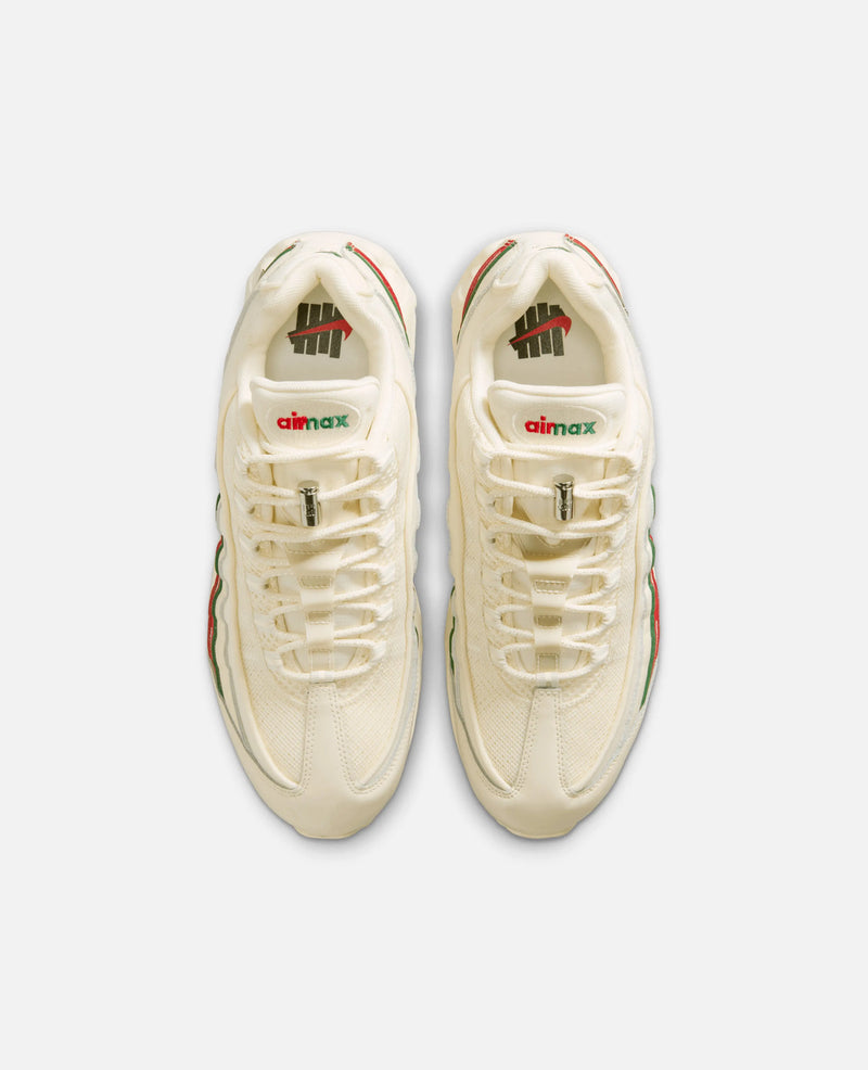 Nike Air Max 95 x Undefeated (Sail/Metallic Silver-Gorge Green) Nike