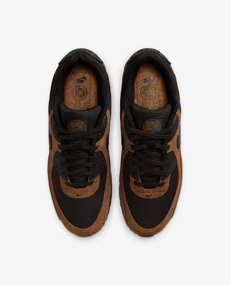 Nike Air Max 90 PRM (Lt British Tan/Black-Velvet Brown) Nike