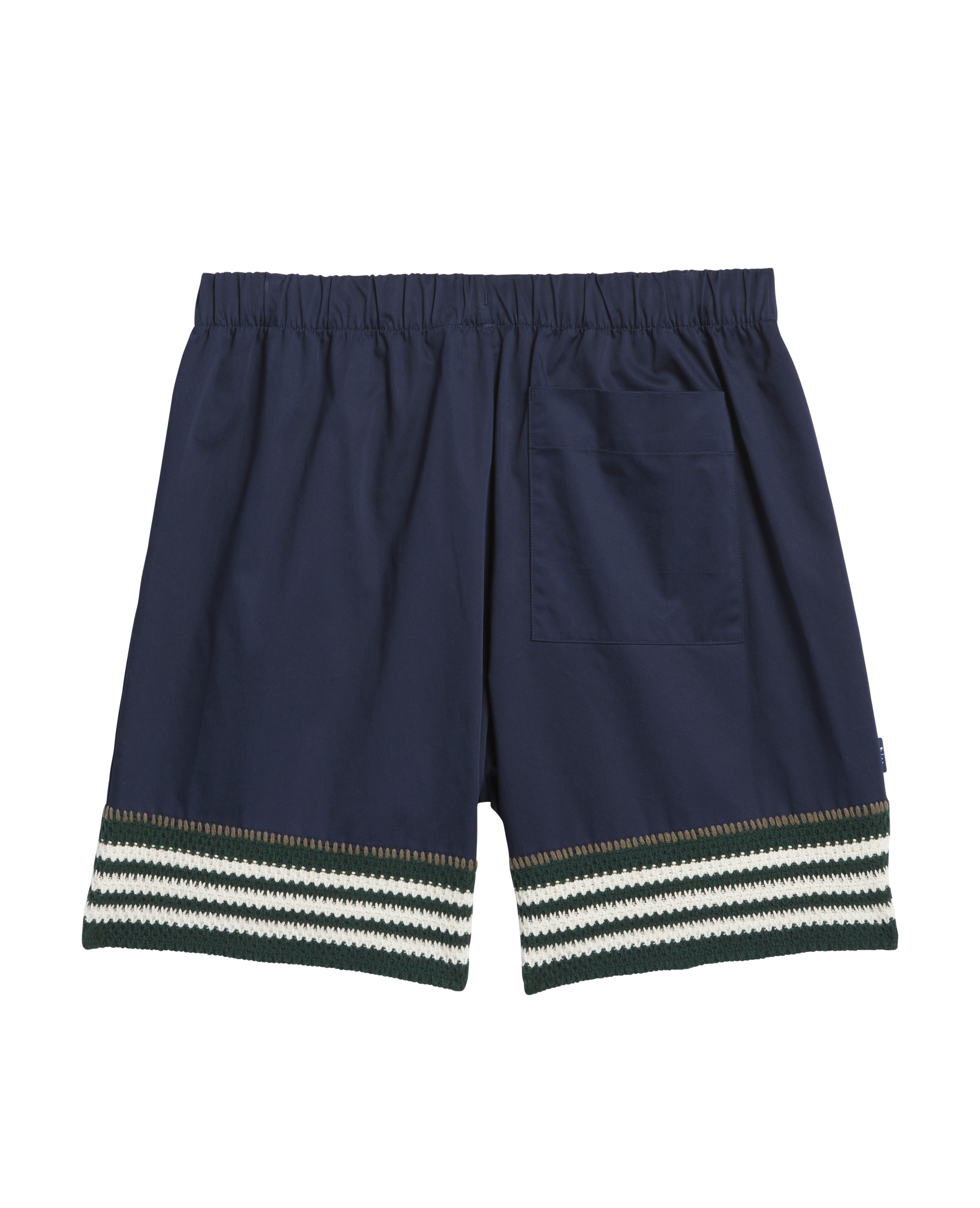 adidas Clot Crochet Shorts 'Night Indigo'