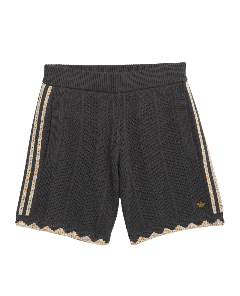 adidas Clot Crochet Shorts by Edison Chen 'Carbon'