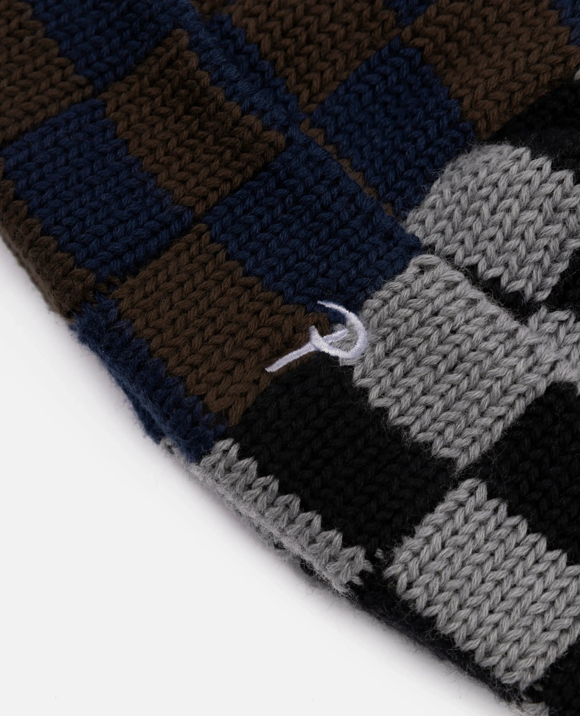 Patta Split Two Tone Knitted Beanie (Delicioso/Cement) Patta