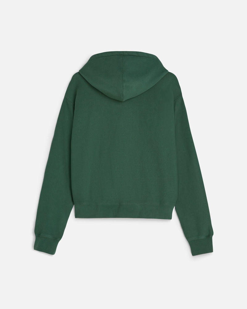 Patta Classic Zip Up Hooded Sweater (Bistro Green)