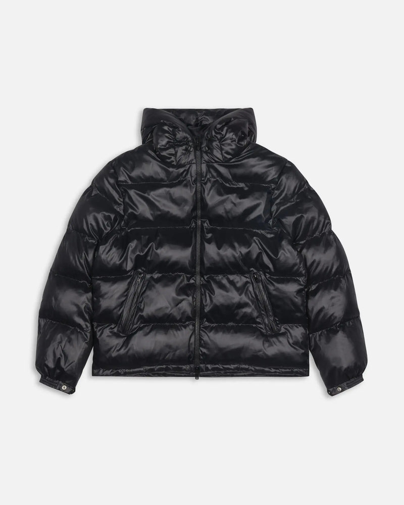 Patta Quilted Script Logo Puffer Jacket (Parisian Night ) Patta