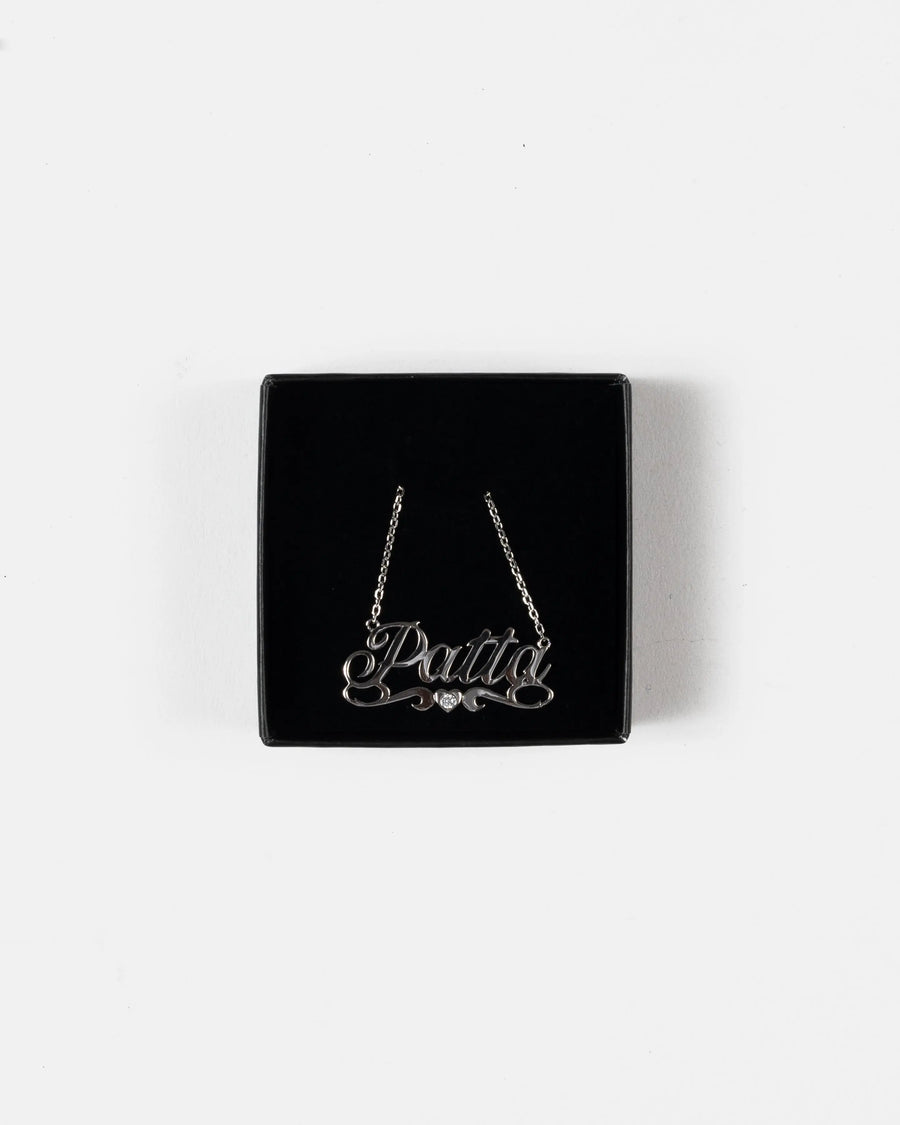 Patta Name Chain (Silver) Patta