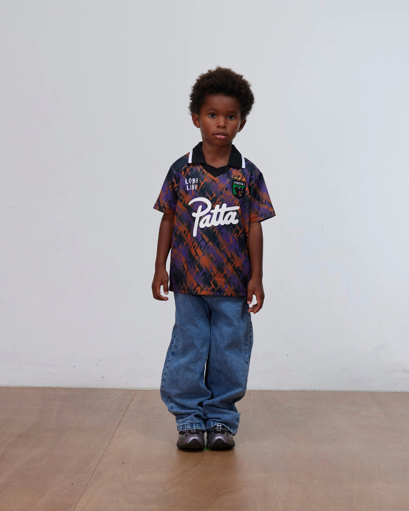 Patta Kids All Over P Football Jersey (Pansy) Patta