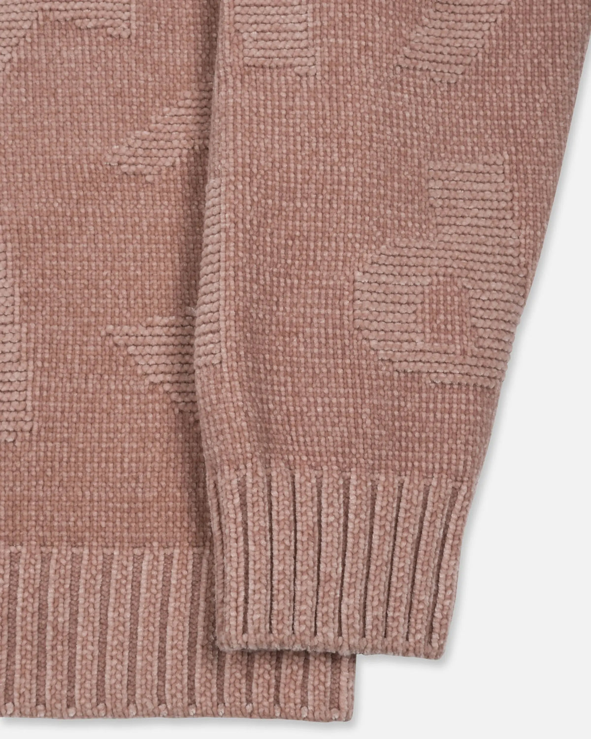 Patta Chenille Alphabet Knitted Sweater (Irish Cream) Patta