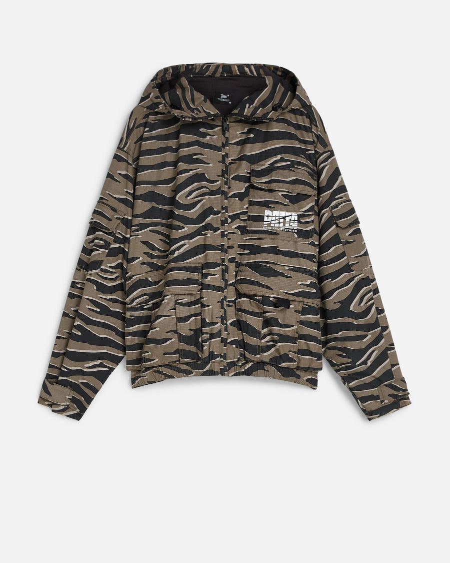 Patta Tiger Stripe Camo Ripstop Jacket (Multi) Patta