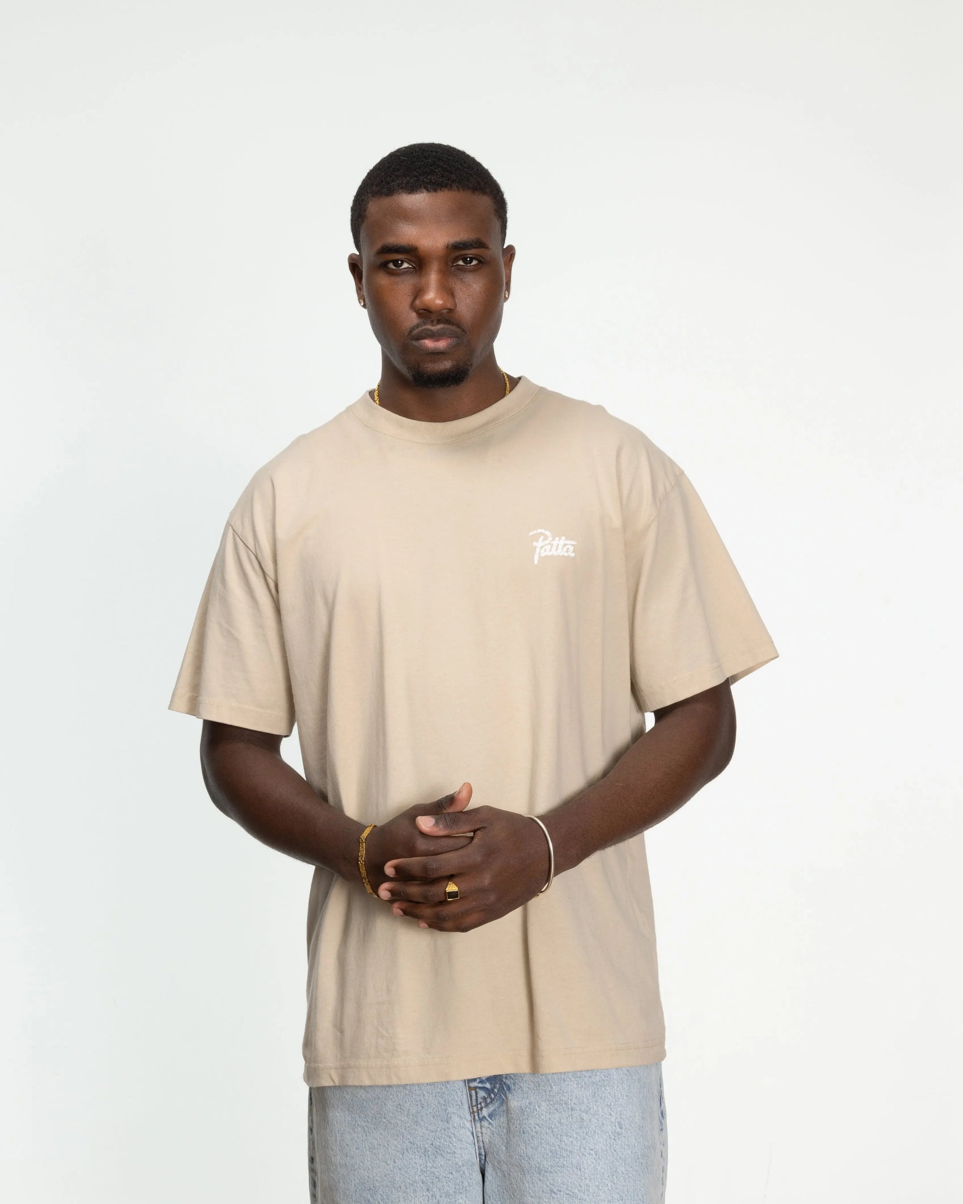 Patta Croco T-shirt (Oatmeal) Patta