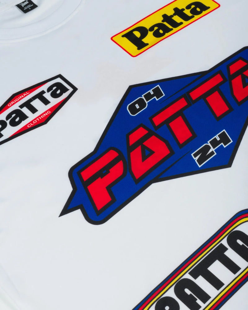 Patta Sponsor Jersey (White) Patta