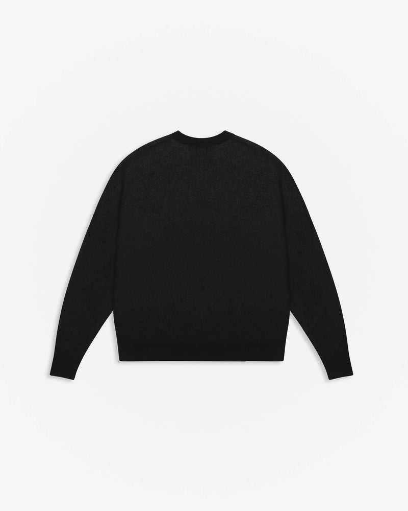 Patta Hearted Jumper (Black) Patta