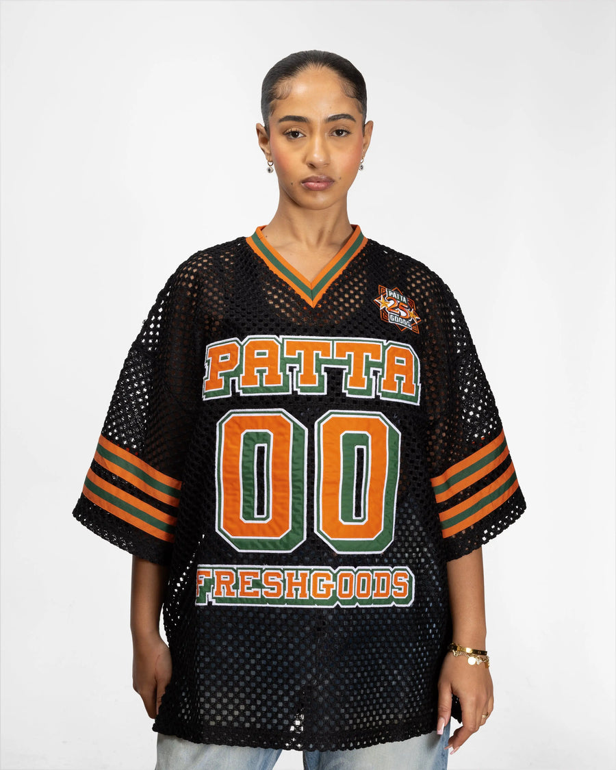 Patta x Joe Freshgoods Football Top (Black) Patta x JFG