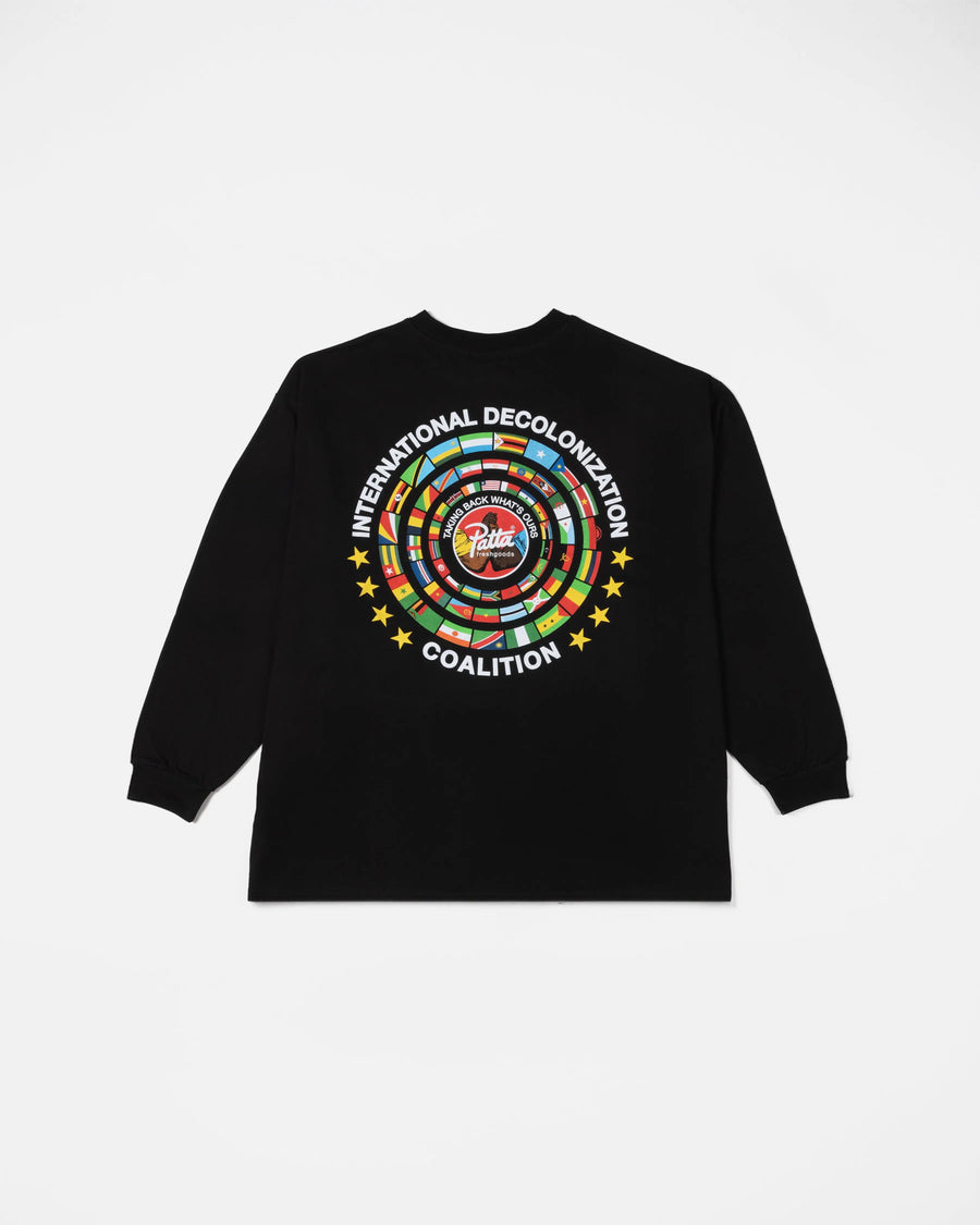 Patta x Joe Freshgoods Coalition Long Sleeve T-Shirt (Black) Patta