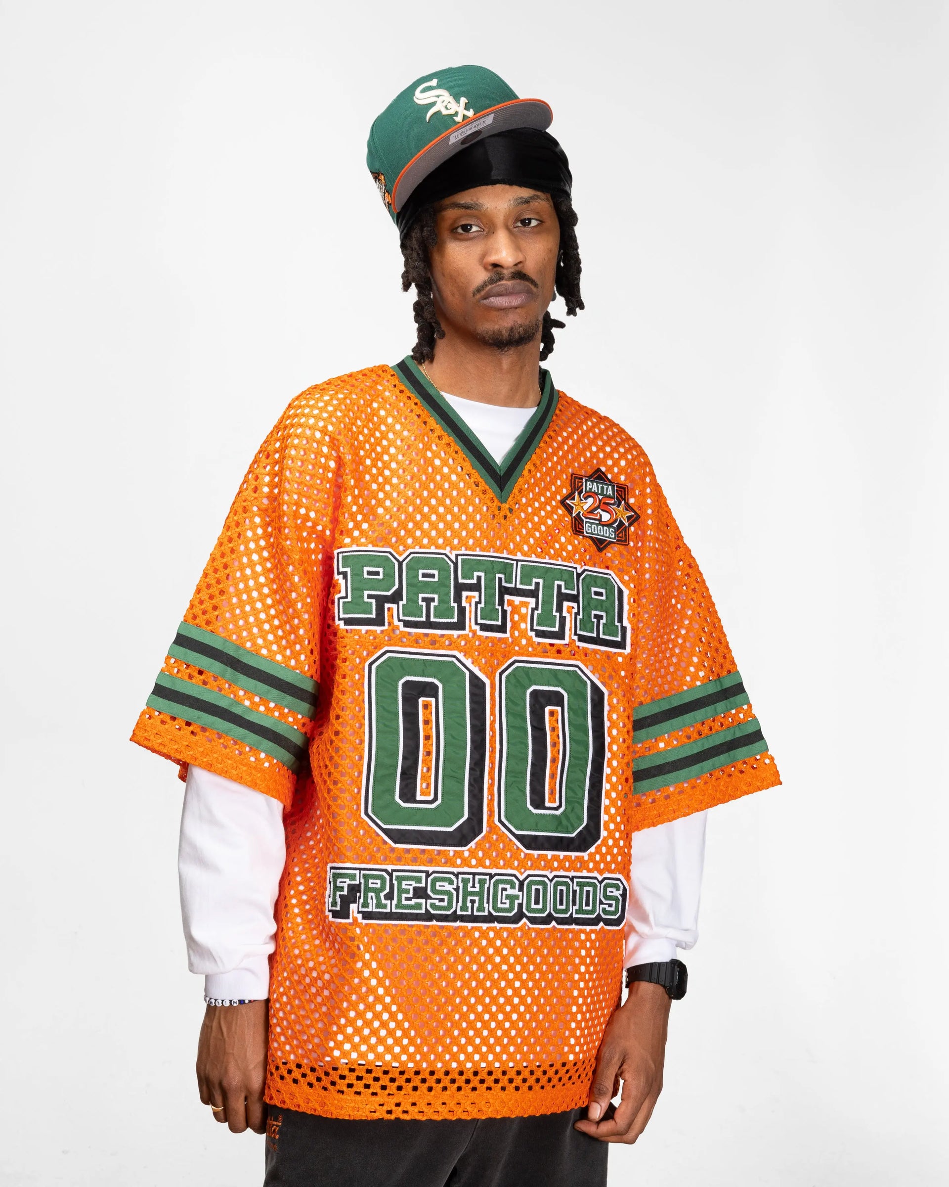 Patta x Joe Freshgoods Football Top (Orange) Patta x JFG