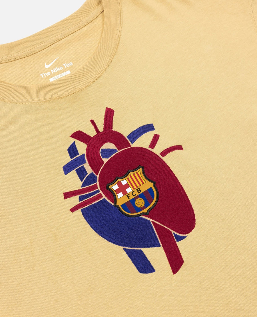FCB x Patta Culers del Món T-Shirt (Sesame) - Patta