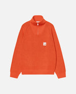 Patta x Carhartt Half-Zip Sweater (Safety Orange/Black) Patta x Carhartt