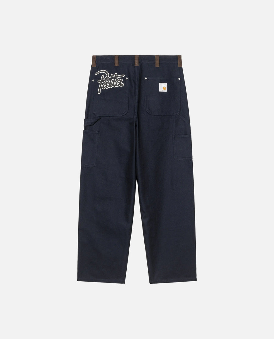 Patta x Carhartt OG Double Knee Pant (Dark Navy) Patta x Carhartt