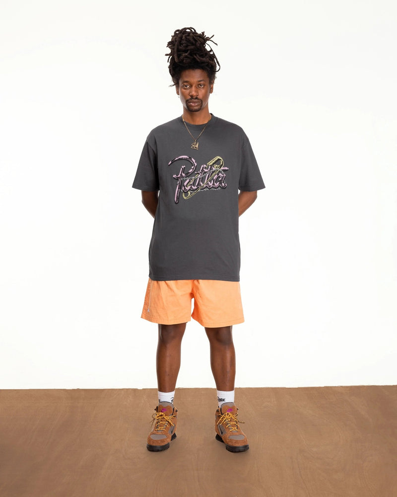 Patta Basic Acid Wash Swim Shorts (Melon) - Patta