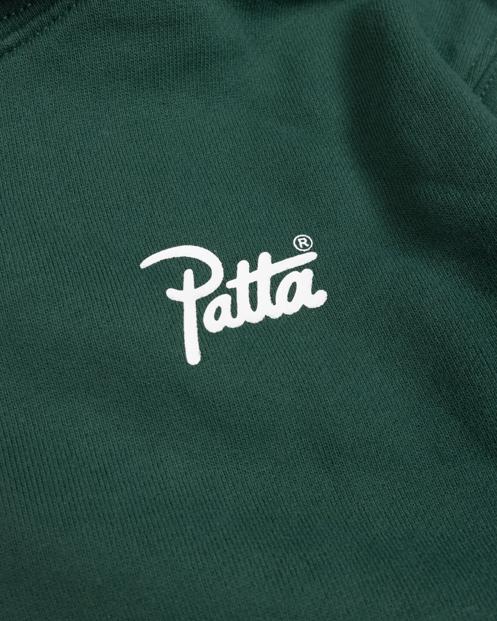 Patta Kids Zip - Up Hooded Sweater (Bistro Green) - Patta