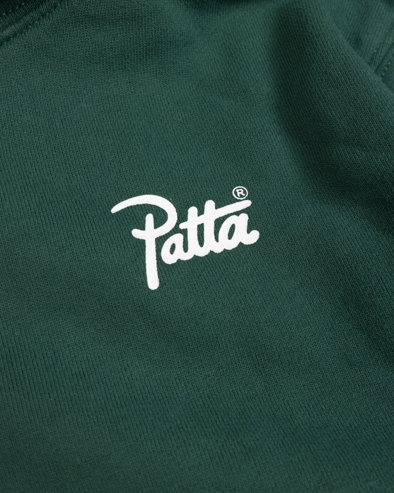 Patta Kids Zip - Up Hooded Sweater (Bistro Green) - Patta