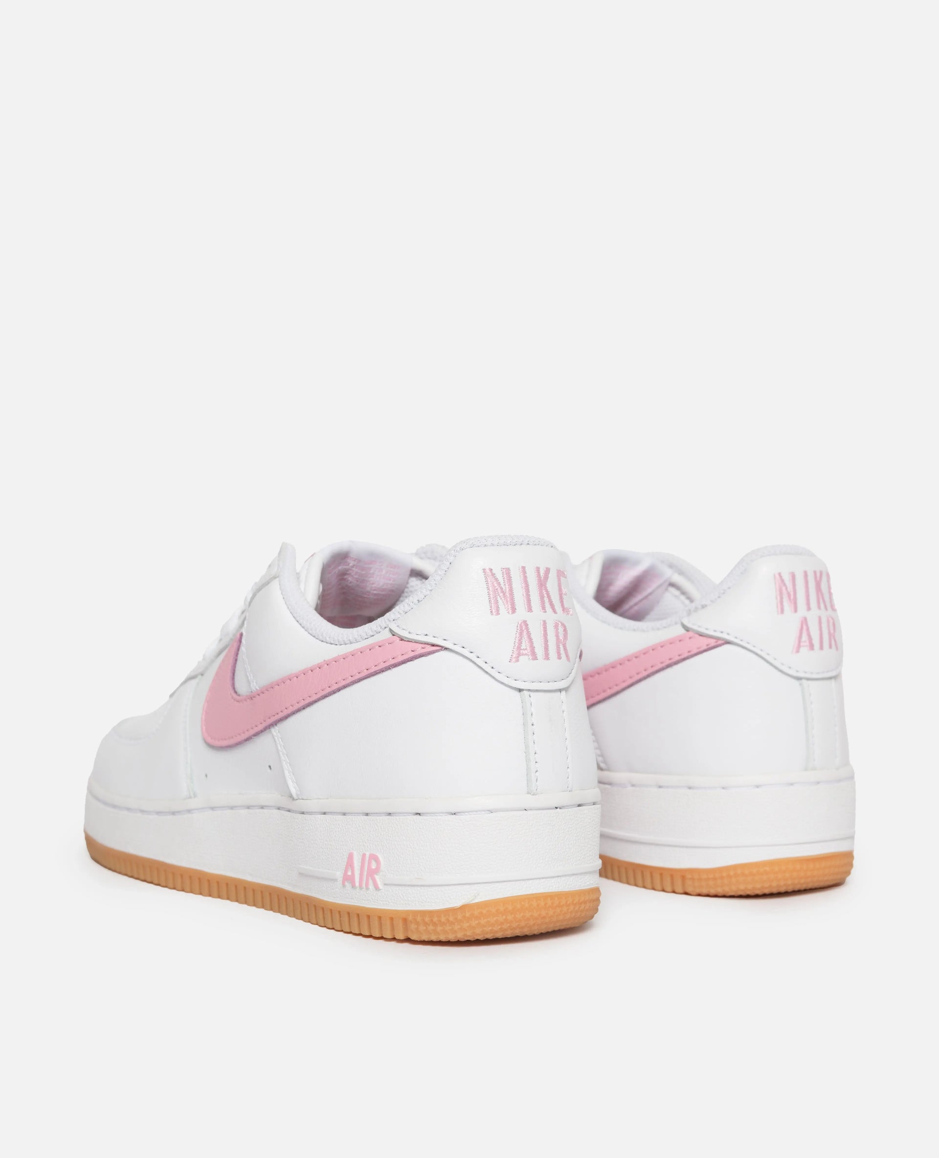 Nike Air Force 1 Low Retro (White/Pink-Gum Yellow-Metallic Gold) Nike